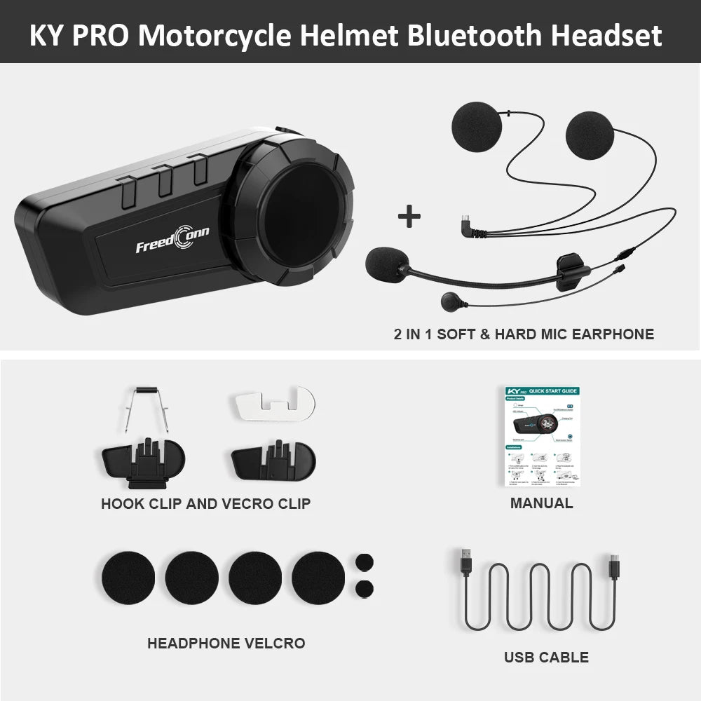 SHEEINTER - Interkom Motocyklowy FreedConn