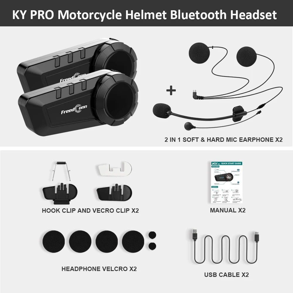 SHEEINTER - Interkom Motocyklowy FreedConn
