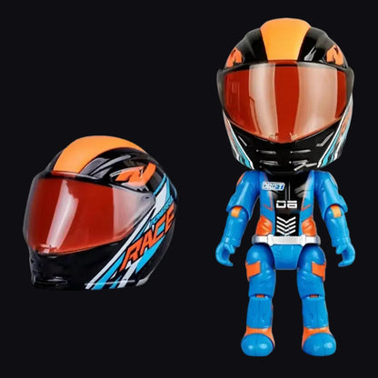 Figurka CHIBI Czerwony Motocyklista